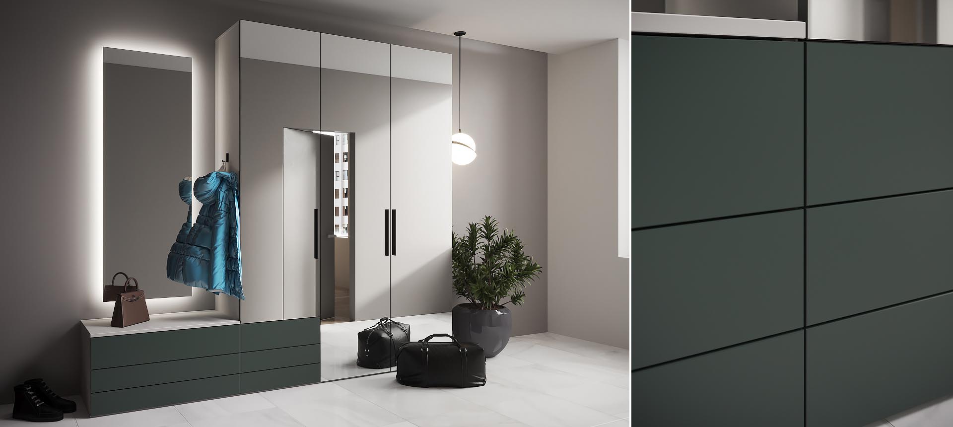 эмаль цвет NCS S 7005-B80G